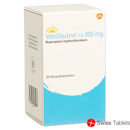 Wellbutrin XR 300mg 30 Retardtabletten buy online