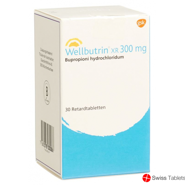 Wellbutrin XR 300mg 30 Retardtabletten buy online