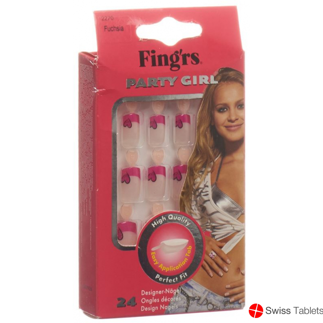 Fing'rs artificial nails Party Girl Romance buy online