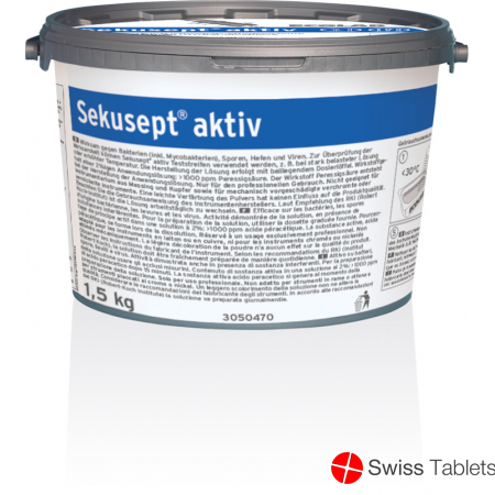Sekusept Aktiv Instrumentendesinfe Pulver 1.5kg buy online