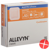 Allevyn Adhesive Wundkompressen 10x10cm 10 Stück Allevyn Adhesive Wundkompressen 10x10cm 10 Stück