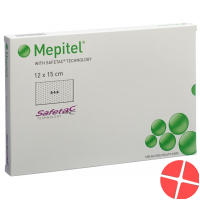 Mepitel Wundauflage 12x15cm Silik Beutel 5 Stück