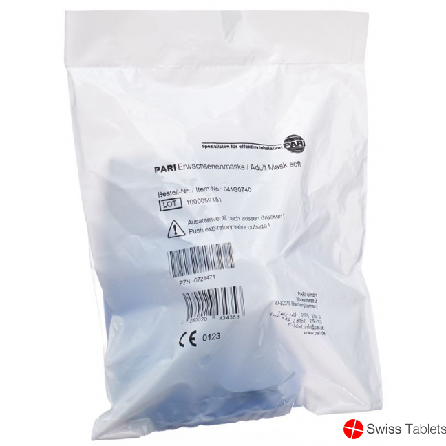 Pari Erwachsenenmaske Transparent Soft buy online