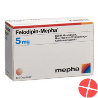 Felodipin Mepha Depotabs 5mg 100 Stück