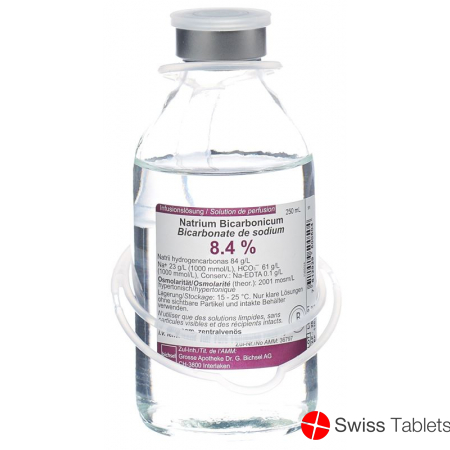 Natrium Bicarb Bichsel 8.4% O Best Flasche 250ml buy online