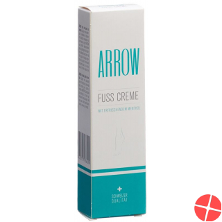 Arrow Fusscreme mit Menthol 65ml