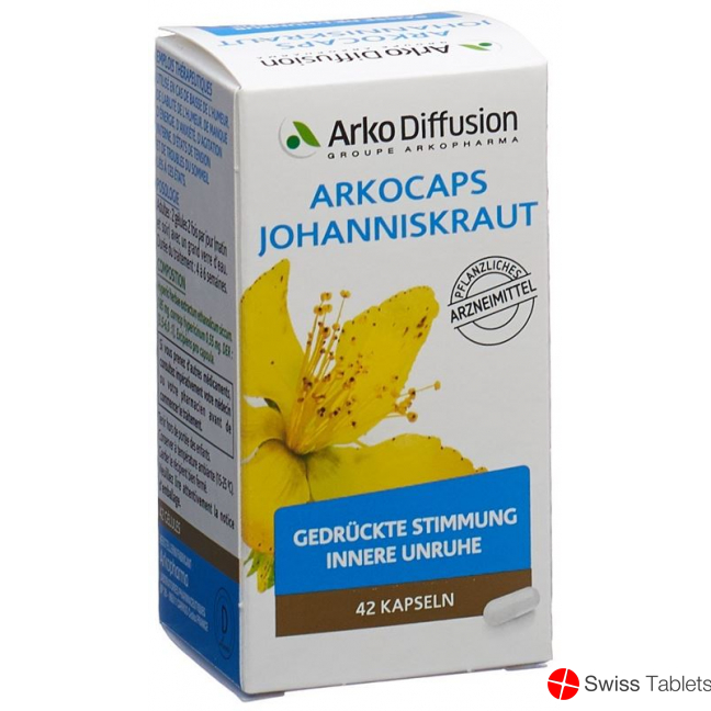 Arkocaps Johanniskraut Kapseln 42 Stück buy online