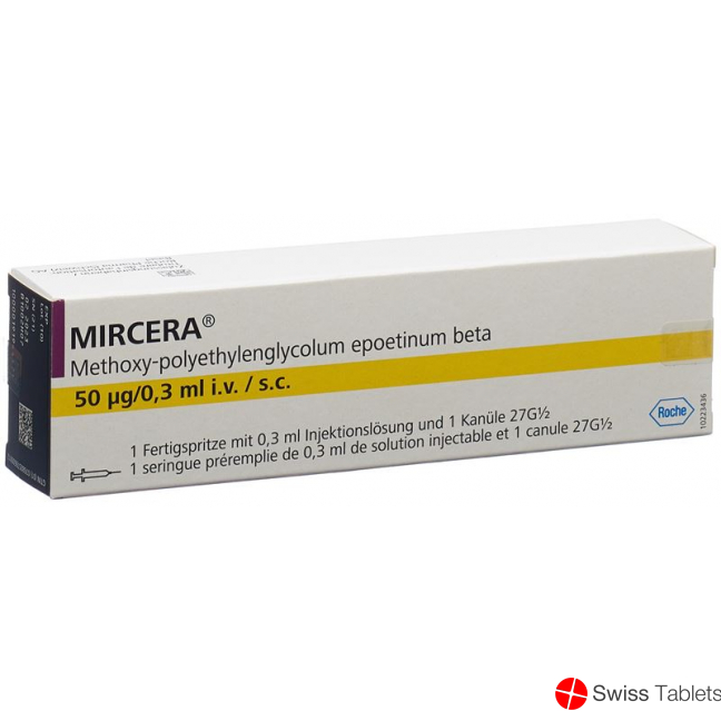 Mircera Fsp Injektionslösung 50mcg/0.3ml Fertigspritze buy online