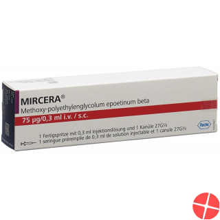 Mircera Fsp Injektionslösung 75mcg/0.3ml Fertigspritze