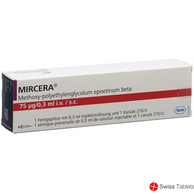 Mircera Fsp Injektionslösung 75mcg/0.3ml Fertigspritze buy online