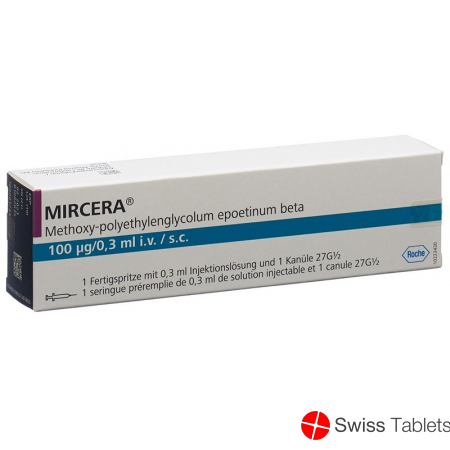 Mircera Fsp Injektionslösung 100mcg/0.3ml Fertigspritze buy online