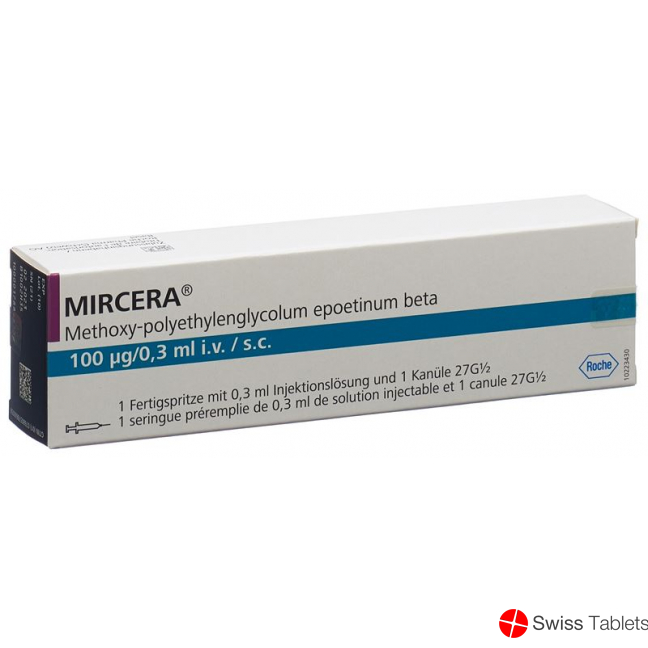 Mircera Fsp Injektionslösung 100mcg/0.3ml Fertigspritze buy online