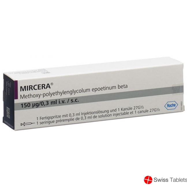 Mircera Fsp Injektionslösung 150mcg/0.3ml Fertigspritze buy online