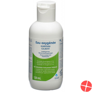 Gilbert Eau Oxygenee hydrogen peroxide 10 vol 120 ml solution Gilbert Eau Oxygenee hydrogen peroxide 10 vol 120 ml solution