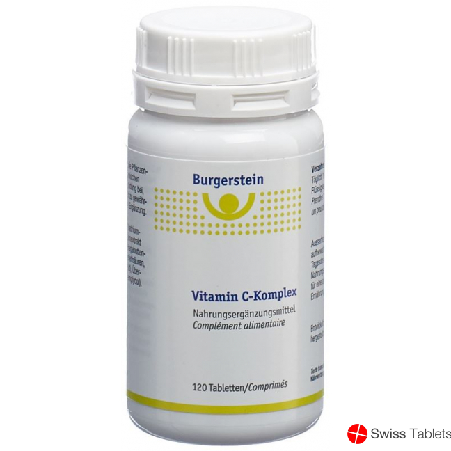 Burgerstein Vitamin C Komplex tablets 120 pieces buy online