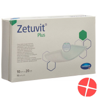 Zetuvit Plus Absorptionsverband 10x20cm 10 Stück