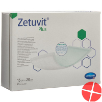 Zetuvit Plus 15 x 20 cm 10 pieces absorption dressing