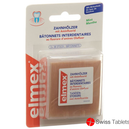 Elmex Zahnhölzer 3x 38 Stück buy online