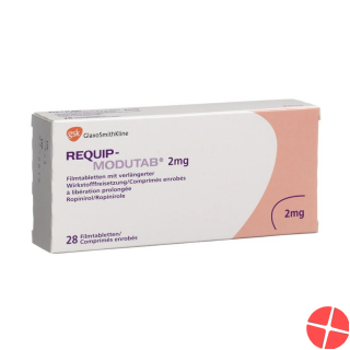 Requip Modutab Filmtabletten 2mg 28 Stück