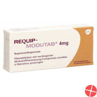 Requip Modutab Filmtabletten 4mg 28 Stück