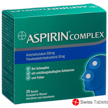 Aspirin Complex 20 Granulat buy online