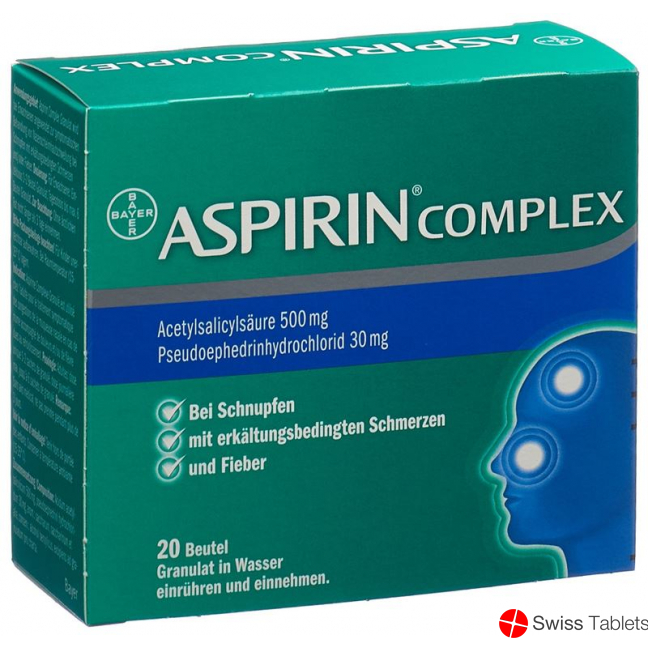 Aspirin Complex 20 Granulat buy online