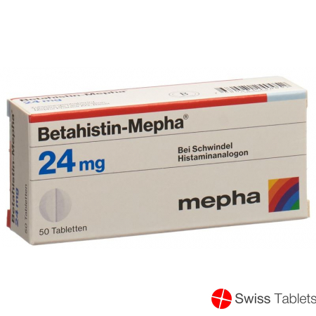 Betahistin Mepha 24mg 50 Tabletten buy online