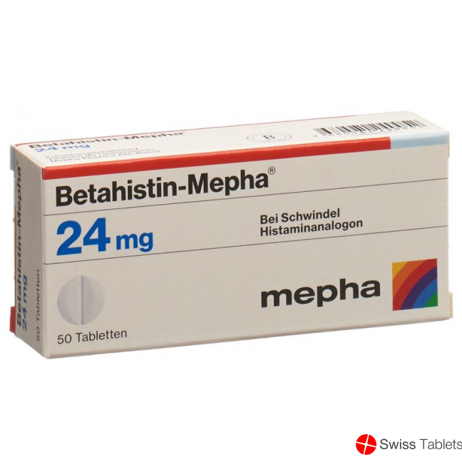Betahistin Mepha 24mg 50 Tabletten buy online