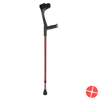Sahag Krücken Softgriff Ro-Met Schw -135kg 1 Paar