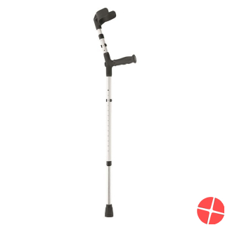 Sahag Krücken Softgriff XL Alu Schw -130kg 1 Paar