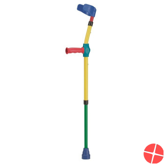 Sahag crutches children soft grip colorful -60kg 1 pair