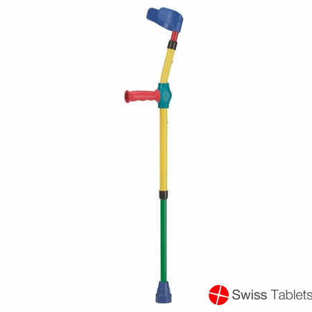 Sahag crutches children soft grip colorful -60kg 1 pair buy online