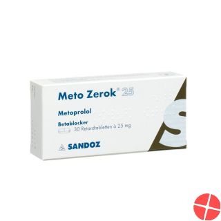 Meto Zerok Retard Tabletten 25mg 30 Stück