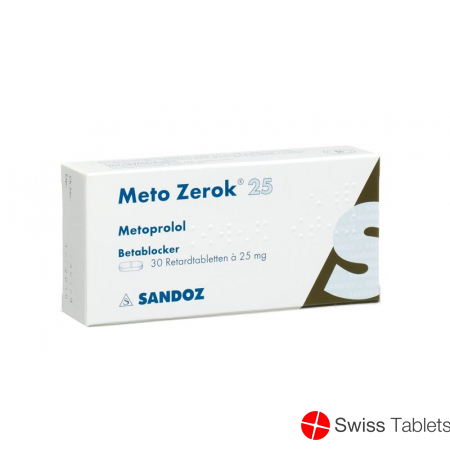 Meto Zerok Retard Tabletten 25mg 30 Stück buy online Meto Zerok Retard Tabletten 25mg 30 Stück buy online