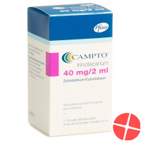 Campto Infusionskonzentrat 40mg/2ml Cytosafe 2ml