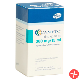Campto Infusionskonzentrat 300mg/15ml Cytosafe 15ml