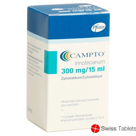 Campto Infusionskonzentrat 300mg/15ml Cytosafe 15ml buy online