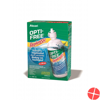 Opti Free Replenish Desinfektionsloe Neu 2x 300 M