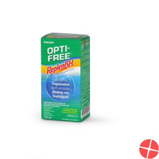Opti Free Replenish Disinfectant solution bottle 120ml