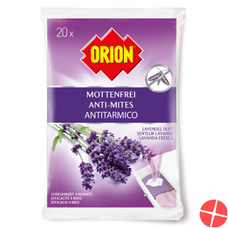 Orion Mottenfrei Mottenkugeln 20 Stück