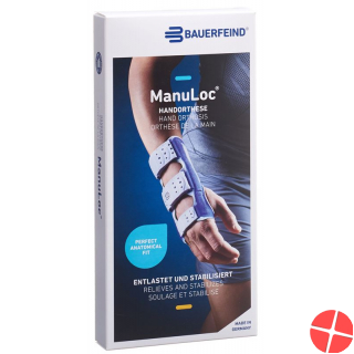 ManuLoc Stabilorthese Handgelenk Grösse 1 Titan