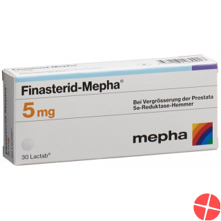 Finasterid Mepha Lactabs 5mg 30 Stück