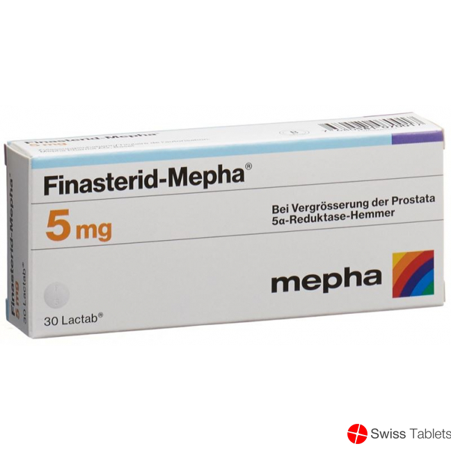 Finasterid Mepha Lactabs 5mg 30 Stück buy online