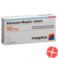 Alfuzosin Mepha 10 Retard Depotabs 10mg 10 Stück