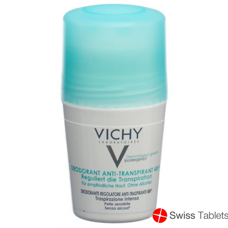 Vichy Deodorant Anti-Transpirant 48H Roll-On 50ml buy online