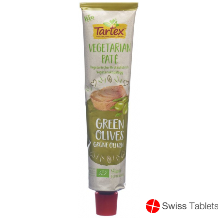 Tartex Olivera pflanzliche Streichpastete Bio Tube 200g buy online
