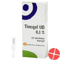 Timogel UD Augengel 0.1% 30 Monodosis 0.4g