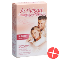 Activisan Maca Natural Kapseln 64 Stück