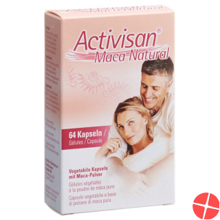 Activisan Maca Natural Kapseln 64 Stück