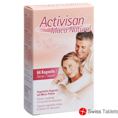 Activisan Maca Natural Kapseln 64 Stück buy online